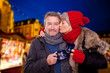 auf dem weihnachtsmarkt