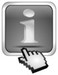 Button mit Information Symbol mit Cursor