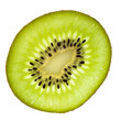 Scheibe einer Kiwi