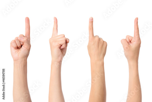Photo: Hand finger pointing Hand finger pointing