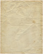 Old vintage paper from 1977.