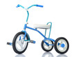 Kids bicycle on white background