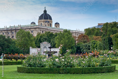 Photo: Volksgarten in Vienna Volksgarten in Vienna
