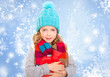 kind im winter