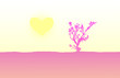 Tree at sunset.
