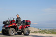Mit dem ATV am Meer