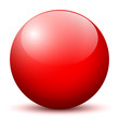 Kugel, Glaskugel, Murmel, Weihnachtskugel, Kristallkugel, Rot