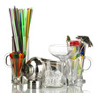 Cocktail shaker and  other bartender equipment