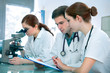 scientists working at the laboratory