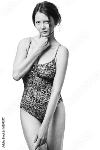 Photo: Pretty woman in underwear Pretty woman in underwear