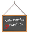 Weihnachtsfeier reservieren