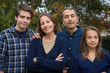 famille au complet