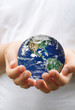 Planet in the hands