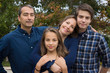 famille au complet