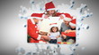 Video: Christmas animation with families Christmas animation with families