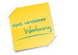 Hinweis - aus unserer Werbung