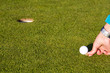 Marking golfball