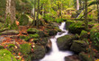Photo: Gertelsbacher Waterfalls in autumn, Black Forest, Germany Gertelsbacher Waterfalls in autumn, Black Forest, Germany