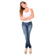 Beautiful casual woman