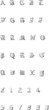 Alphabet - Font - Gothic