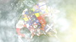 Video: Zoom into USA State Flags on a 3D Map Zoom into USA State Flags on a 3D Map