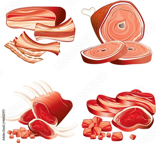 Illustration: Lecker Fleisch Lecker Fleisch