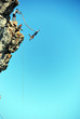 Jump off a cliff with a rope.