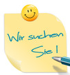Aufruf - Wir suchen Sie