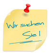 Aufruf - Wir suchen Sie