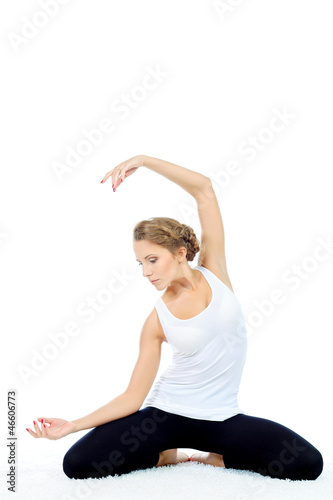 Photo: asana pose asana pose