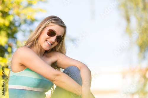 Photo: Sitzen in der Sommerwiese Sitzen in der Sommerwiese