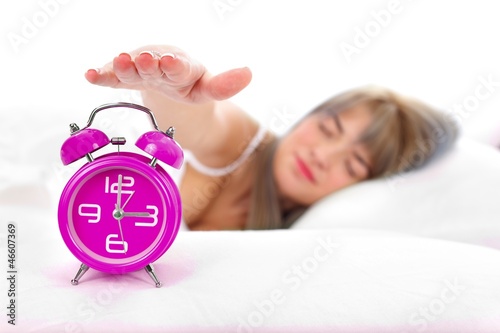 Photo: Turning off the alarm Turning off the alarm