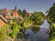 houses by canal