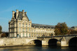 Il Museo del Louvre e la Senna, Parigi, Francia