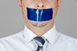 Silenced businessman