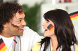 German couple happy with teams performance