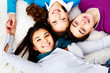 Friends on the floor