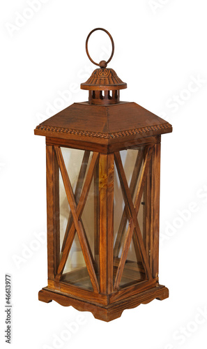Photo: Wooden lantern Wooden lantern