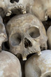 Skulls and bones in Killing field, Cambodia