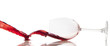 Pouring red wine in a glass