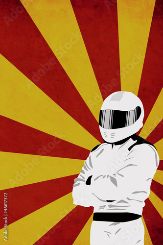 Illustration: Motorsport background Motorsport background