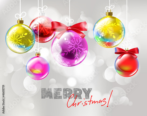 Vector: christmas balls christmas balls
