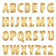 fat gold letters
