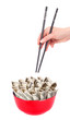 Concept image of food money