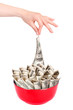Concept image of food money