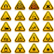 Standard hazard symbols