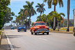 American classic cars in Havana.