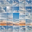 Set Of Blue Sky