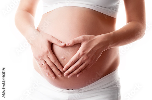 Photo: pregnant woman pregnant woman
