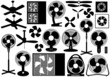 Different ventilator set